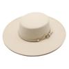 Wool Felt Panama Hat With Wide Brim For Men And Women Perfect For Outdoor And Gift Use