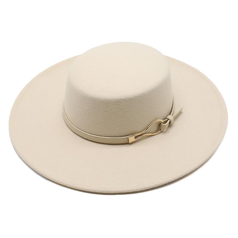 Wool Felt Panama Hat With Wide Brim For Men And Women Perfect For Outdoor And Gift Use