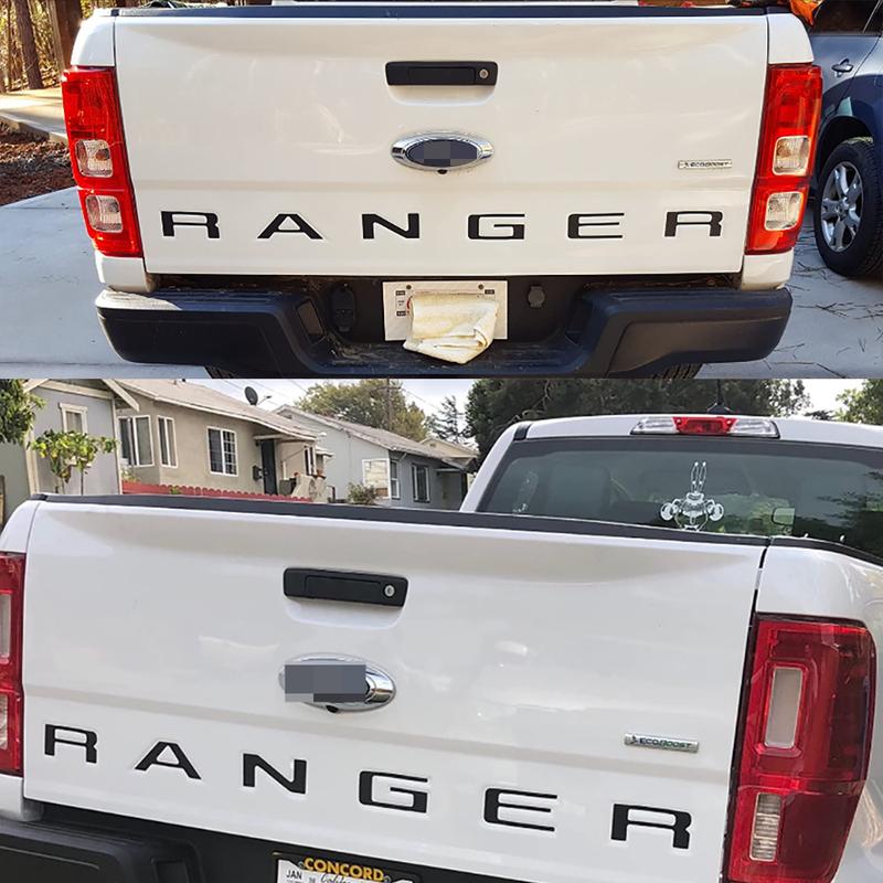 Pickup Tailgate ert Indent Sticker For Ford Ranger - New Car Decor Decals Vinyl Letter Cover Auto Tuning Accessories