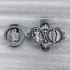 Saint Christopher Car Visor Clip Travel with Faith Saint Christopher Car Visor Clip Catholic Protect Emblem