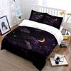 Golden moon, clouds, stars. Bedding sets Duvet cover sets Duvet covers Pillowcases(1 * Duvet Cover 2 * Pillowcases, without duvet insert)