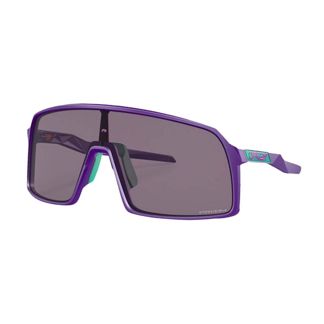 Oakley Спортивные Легкие Солнцезащитные Очки с Неправильной Рамкой Мужские Солнцезащитные Очки Фиолетовые 0OO9406A-29 Purple,F