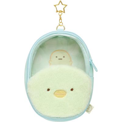 CA44202 Sumikkogurashi Plush Pouch Penguin