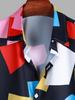 Men's Geometric Short Sleeve Casual Shirt - Summer 2022 Collection