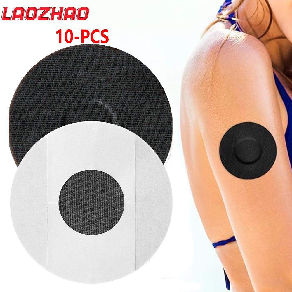 10Pcs Waterproof Cgm Patches Libre 1 2 3 Pro Dexcom Guardian Sensor Covers Sweatproof Adhesive Protectors