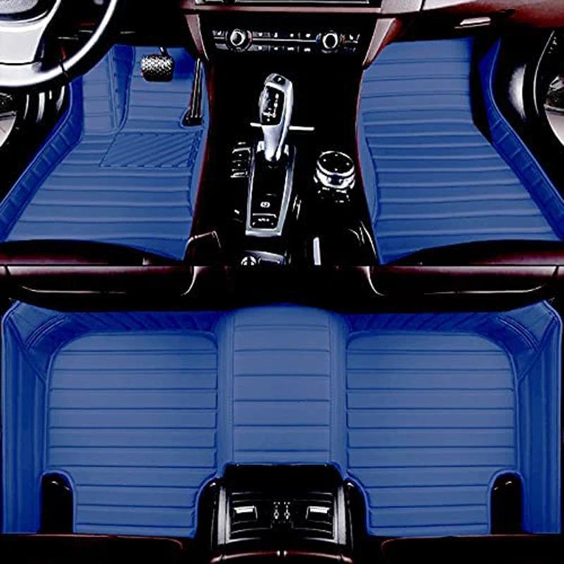 For Lincoln Aviator Nautilus 2019-2026 Auto Leather Waterproof Custom Car Floor Mats Carpets Foot Coche Accessorie Floor Liners