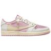 Air Jordan 1 Low OG X Travis Scott "Pink Pack" Low Top Vintage Basketball Shoes Men's Pink IQ7604-101
