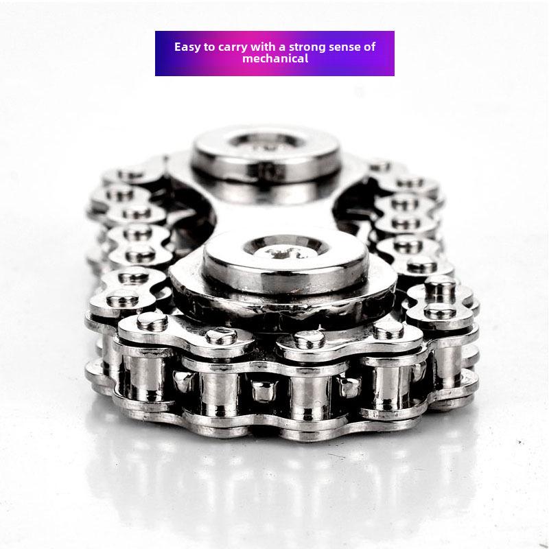 Cross-Border Metal Finger Gyroscope: Adult Stress Relief and Children's Toy Gift