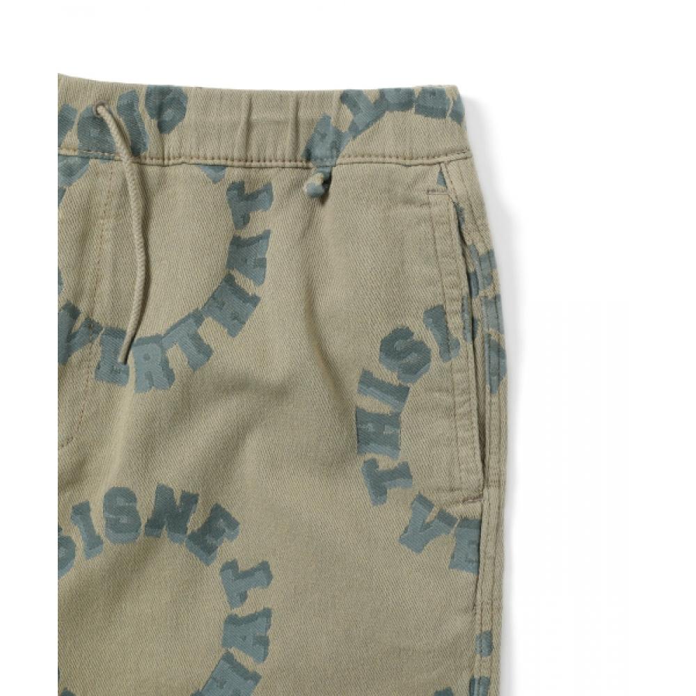 Thisisneverthat 2tone Logo Jacquard Short Beige