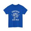 Streetwear Tiger Stay Wild T-Shirt | Grafisches Tigerkopf-T-Shirt, Cooles Shirt, Power