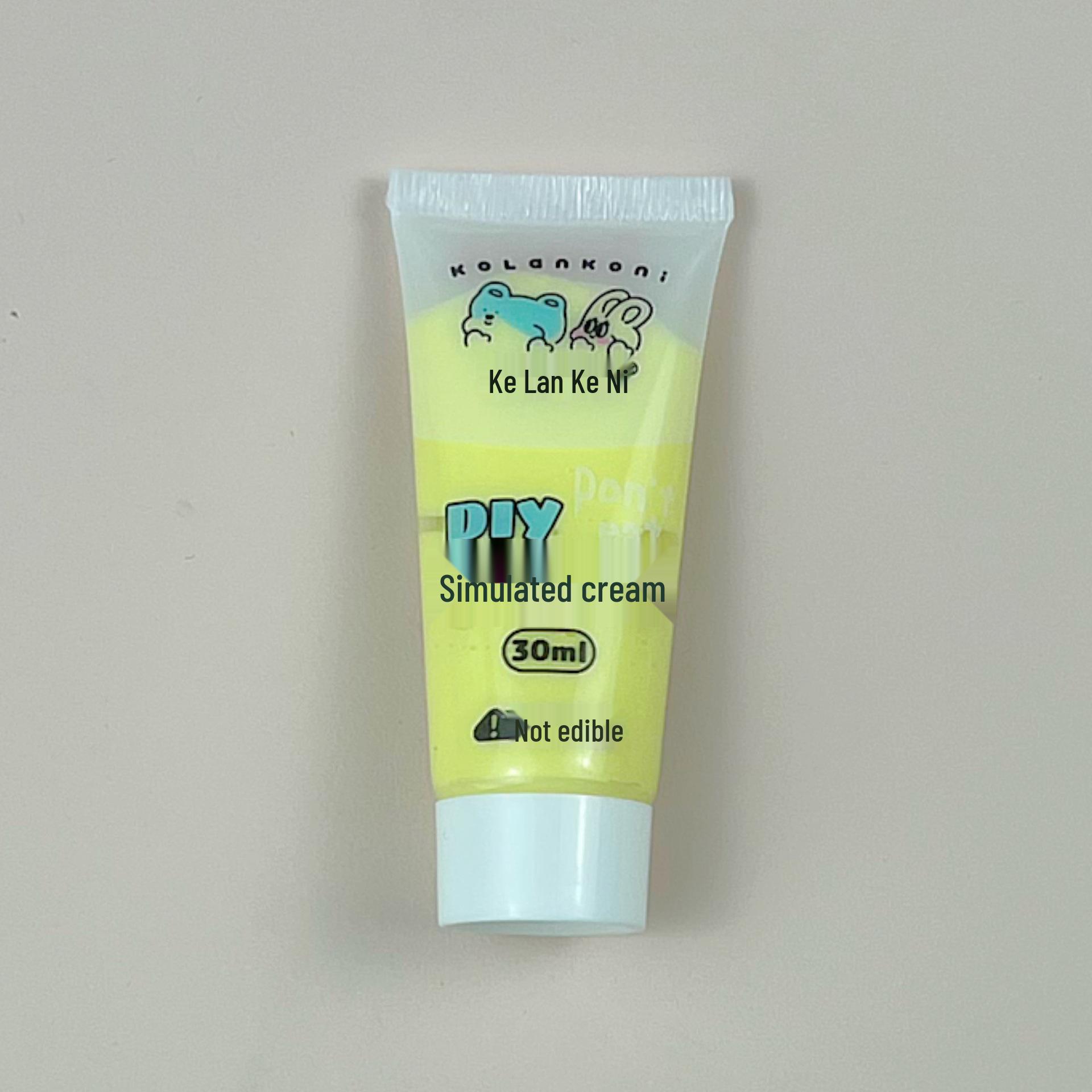 Advanced DIY Simulation Cream Glue for Handmade Resin Ornaments
