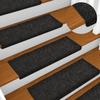 Stair Treads - vidaXL - 10 Pcs - Black - 65x21x4 Cm - Non-slip