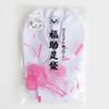 Fukusuke White Tabi Socks with 4 Kohaze Tabi Socks for Women [KYOETSU] Japanese-made (27.5)