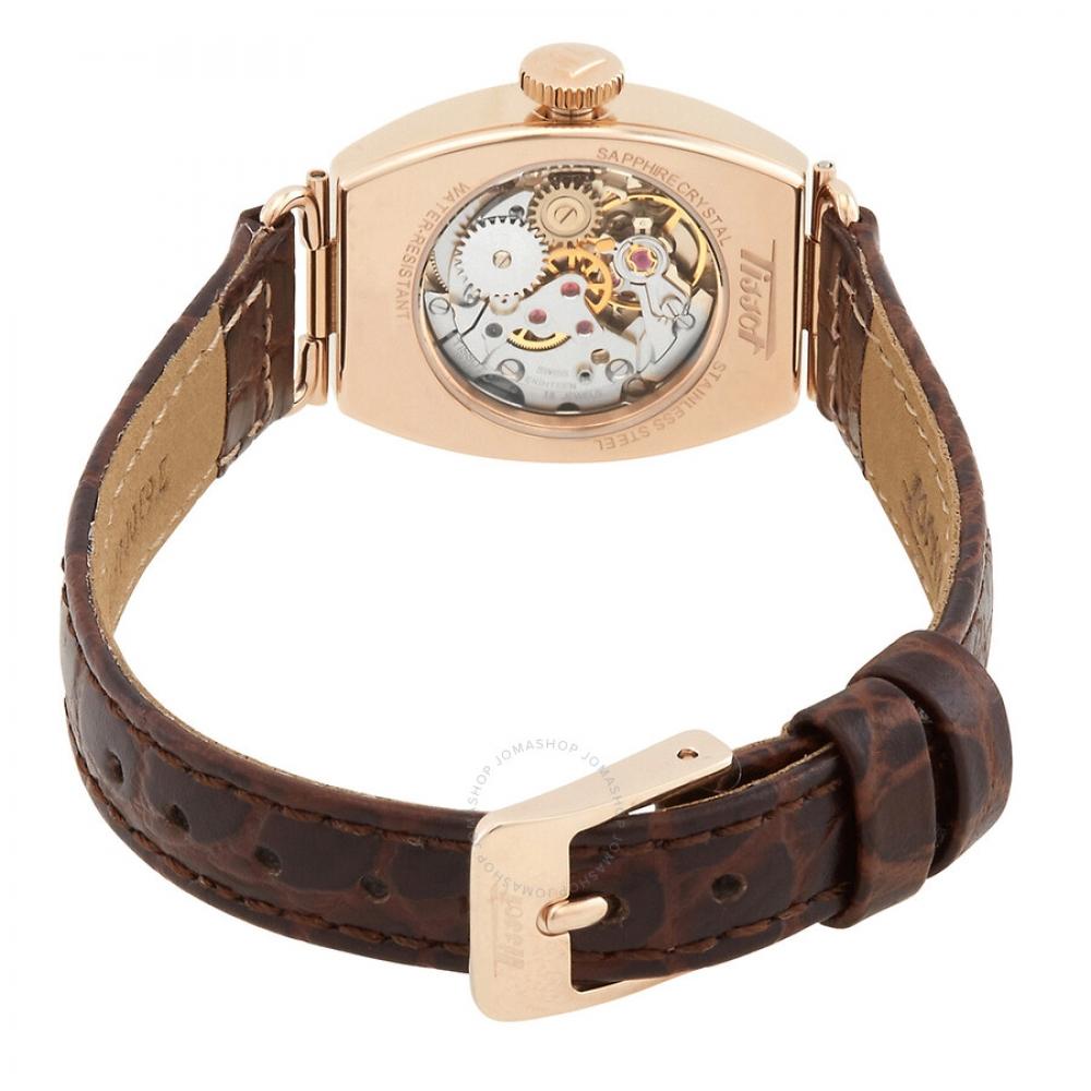Tissot Heritage Hand Wind White Dial Ladies Watch T128.161.36.012.00