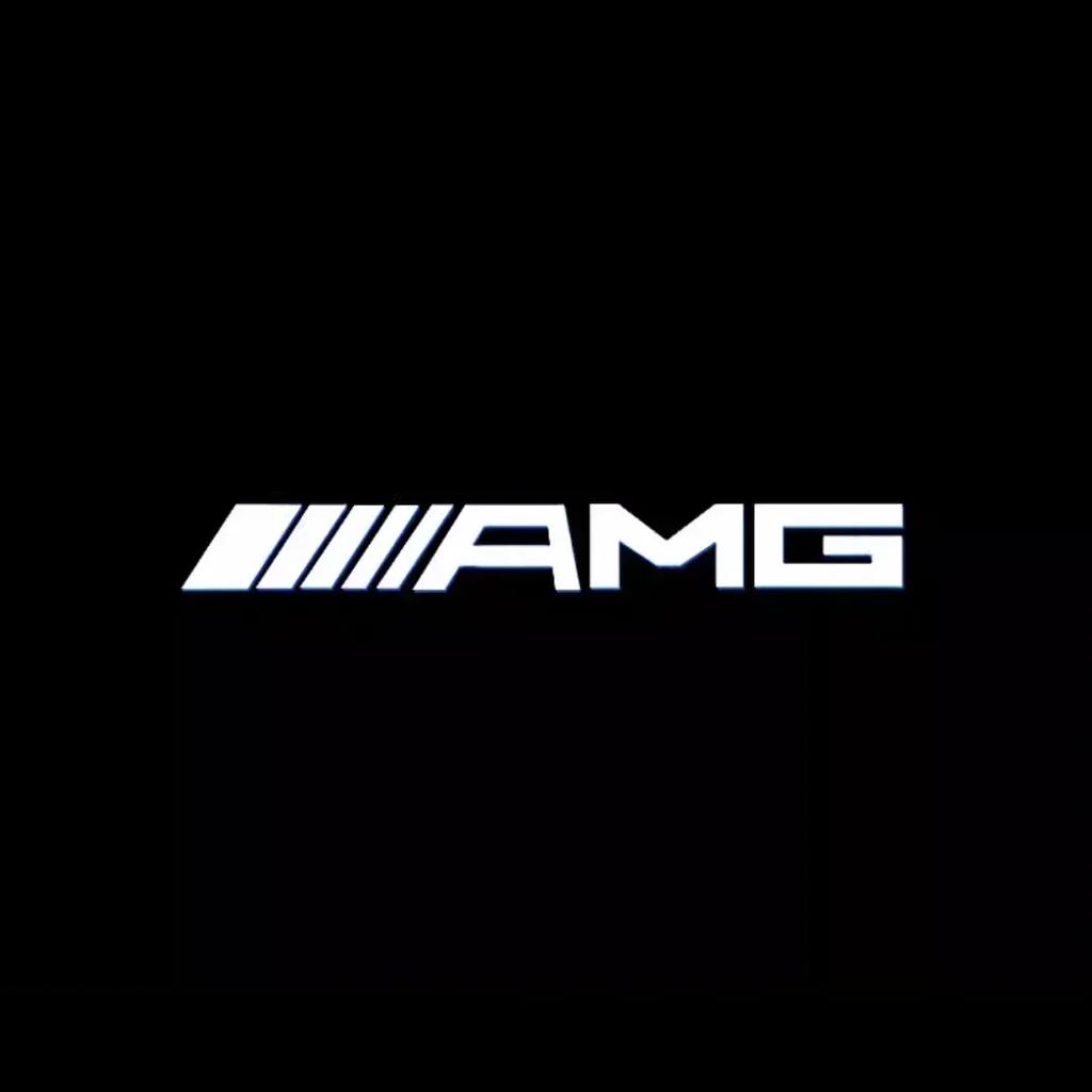 Car Sticker 2P Car Door Lamp Projector Welcome Step Up Puddle Light For Mercedes Benz ML W166 GLE C167 B E A C Class W205 W176 W