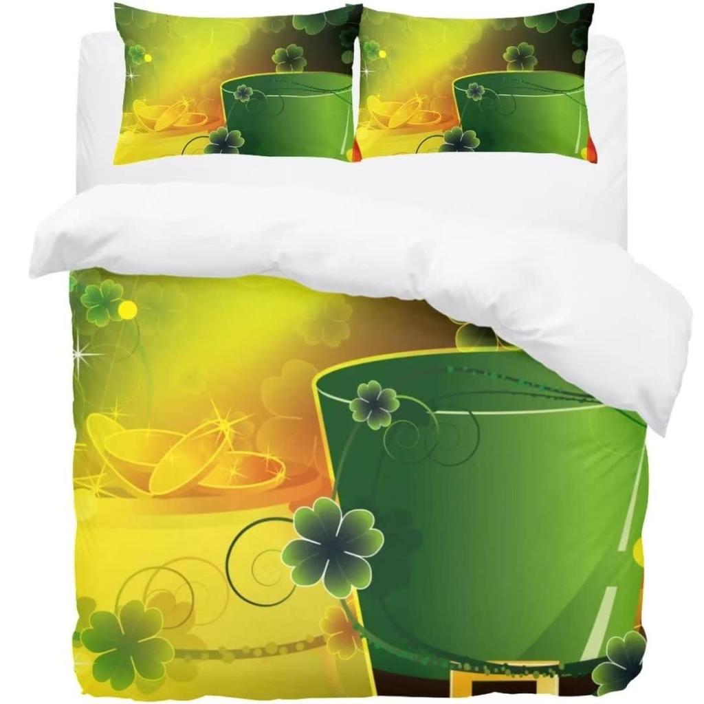 Goldmünzen Bettwäsche-Set Für Kinder Teenager Queen King Leichte Tagesdecke Bettbezug Schlafzimmer Dekor Geldzeichen Bettwäsche-Sets Ohne Bettdecke