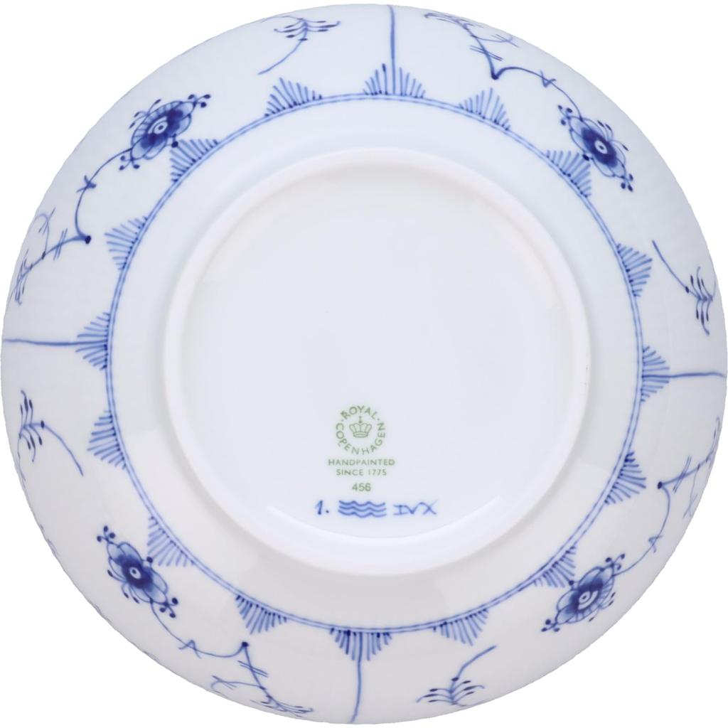 Importerad Royal Copenhagen Musselmålat Djup Tallrik 18cm 1017190 [Ordinarie Produkt]
