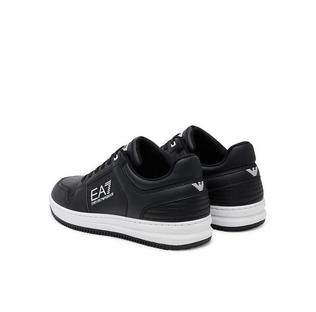 Мужские кроссовки EA7 Emporio Armani X8x189 xk404 n349 чёрные
