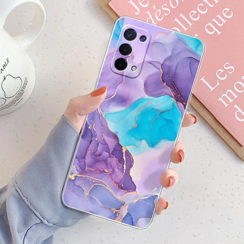 For OPPO A74 5G Case For OPPO A74 Cover Girls Clear Soft Silicone Fundas Phone Cases For OPPOA74 A 74 Case Coque
