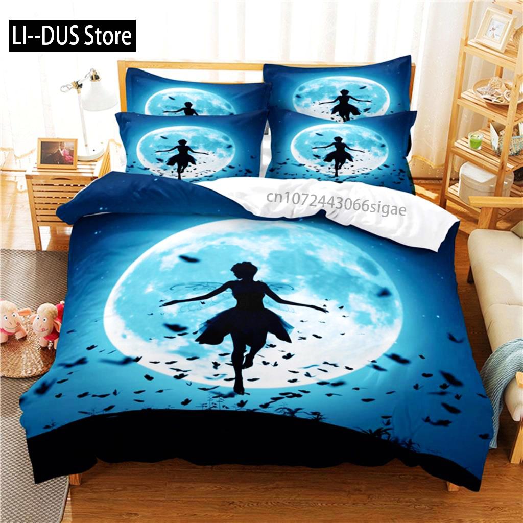 Cartoon Characters Bedding Set Duvet Cover Set 3d Bedding Digital Printing Queen Size Bedding Set Fashion Design