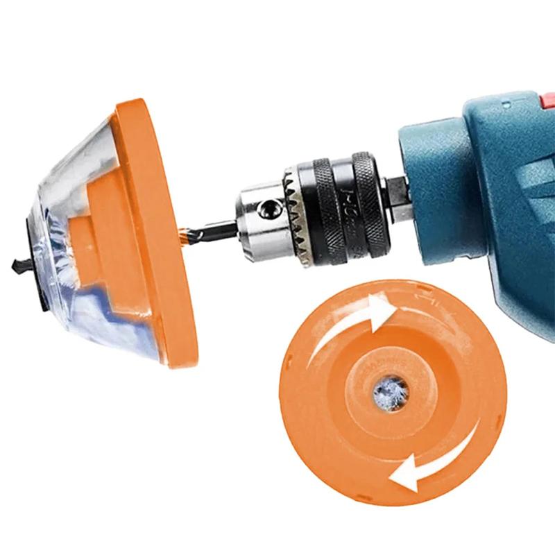 2Pcs Household Dust Collector Power Tools Dust Proof Device Electric Drill Dust Cover Dust Proof Device Filter Vacuum Cleaner