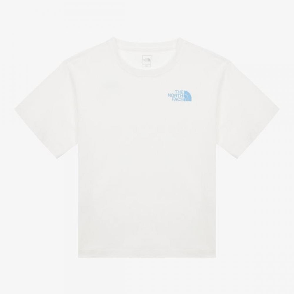

Футболка North Face Kids Go 2 с коротким рукавом, белая, Nt7ur02s OFF WHITE/100