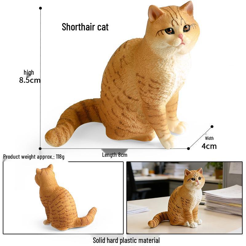 Wildlife Simulation Model: Tiger, Lion, Panda, Elephant, Rhinoceros, Kangaroo, Leopard, Horse, Sheep Toy Set