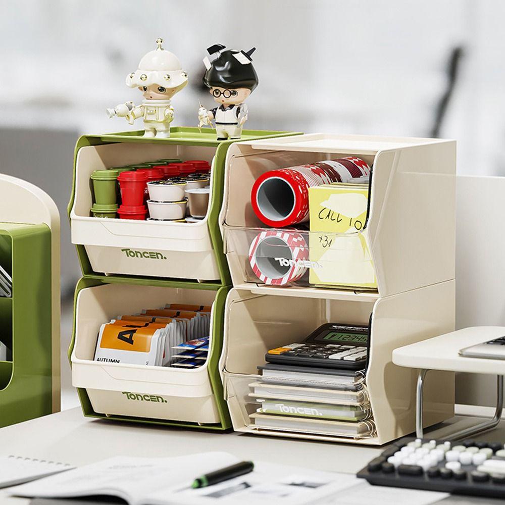 Stackable Tea Bag Storage Case Wall-Mounted Instant Coffee Rack Creative Snack Rack  Pantry