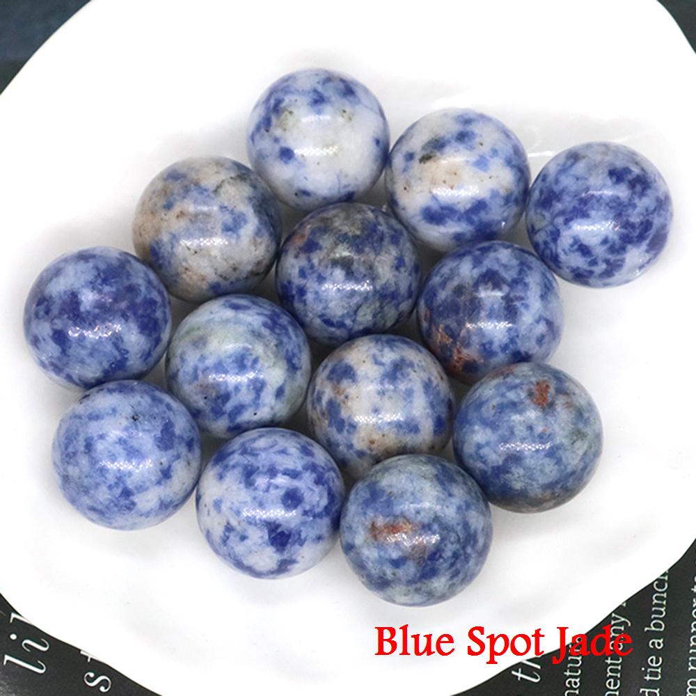 Margele Rotunde Mici din Cristal de Piatră Naturală de 16 mm, Vindecare Reiki, Cuarț, Ametist, Agat, Specimen Mineral, Glob, Chakra, Vânzare cu Ridicata