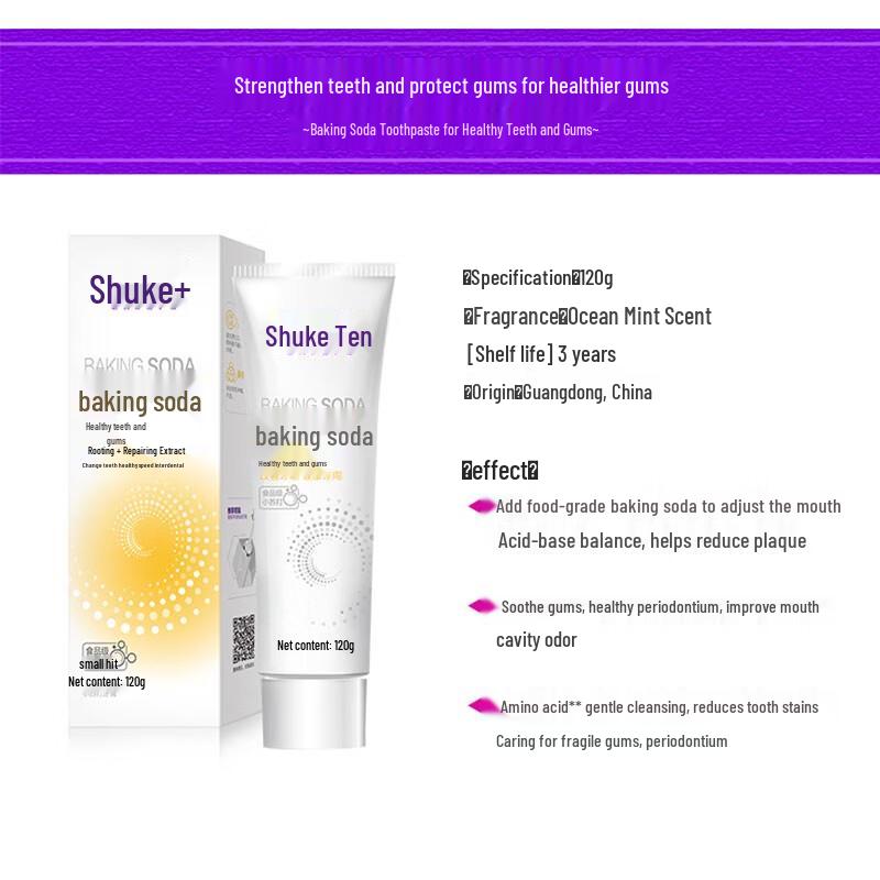 Shuke Baking Soda Toothpaste