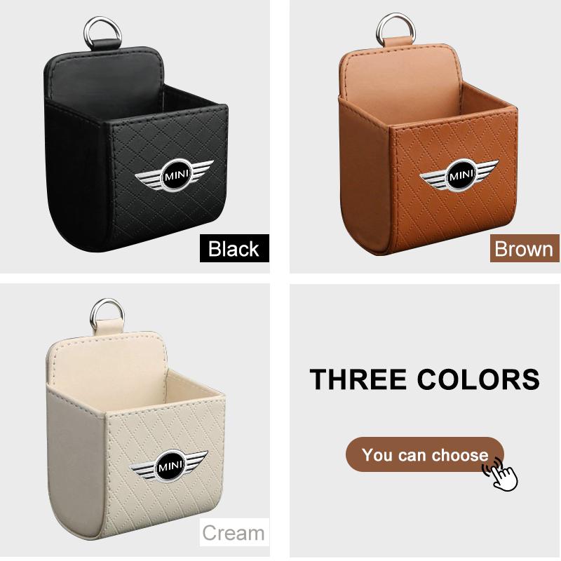 Car Air Outlet Storage Box Phone Glasses Organizer Car Goods For Mini Cooper One S Clubman R50 R53 R56 R60 F55 F56 R57 R58 R59