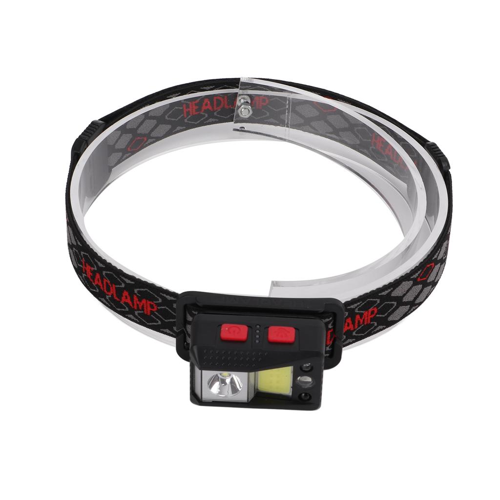 XPG+COB Headlamp Motion Sensor USB Rechargeable Head Lamp for Running Outdoor Mountaineering