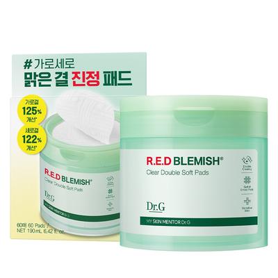 Dr.G Red Blemish Clear Double Grain Pad 190ml, 60 Pieces, 1 Piece