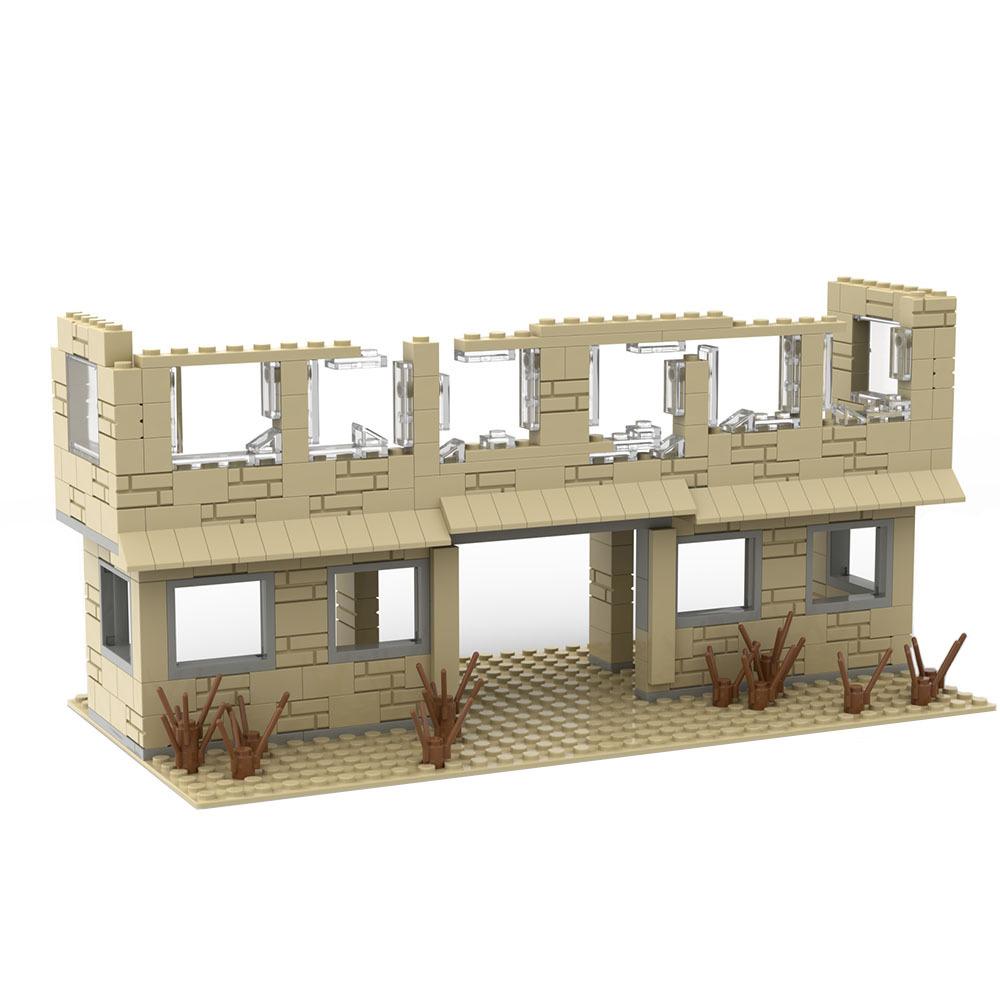 Hoge Kwaliteit Moc Leger stijl Hoge Kwaliteit Scène Hoge Kwaliteit Verwoest Hoge Kwaliteit Slagveld Hoge Kwaliteit Huis Hoge Kwaliteit Gebouw Hoge Kwaliteit