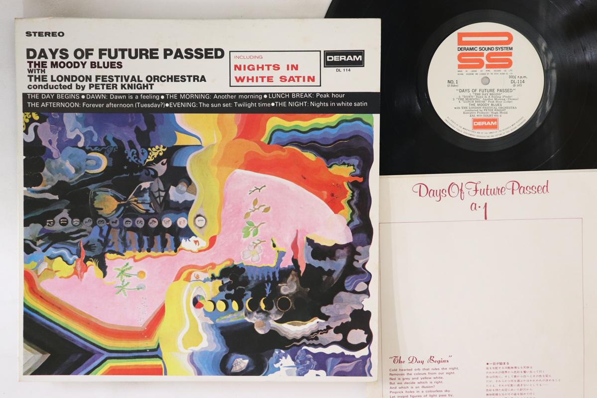 

LP Пластинка MOODY BLUES - Days Of Future Passed DL114 DERAM 1971 Япония Рок