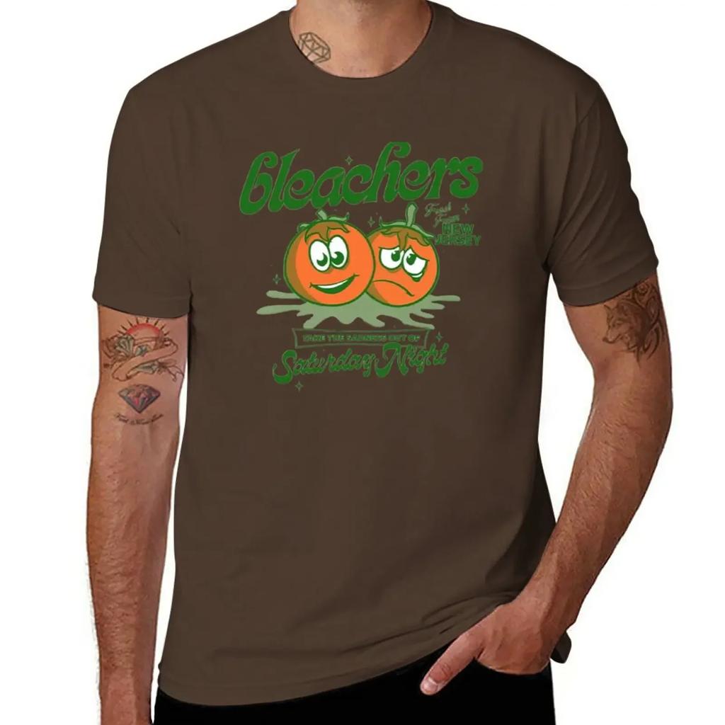 bleachers T-Shirt sports fans oversizeds heavy weight t shirts for men
