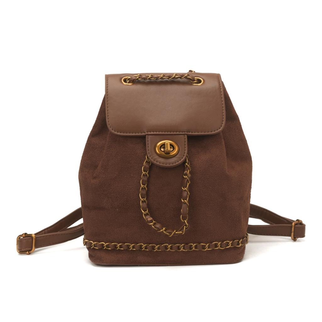 Schoolbag1011 new versatile spring and summer foreign style niche chain backpack mini schoolbag backpack