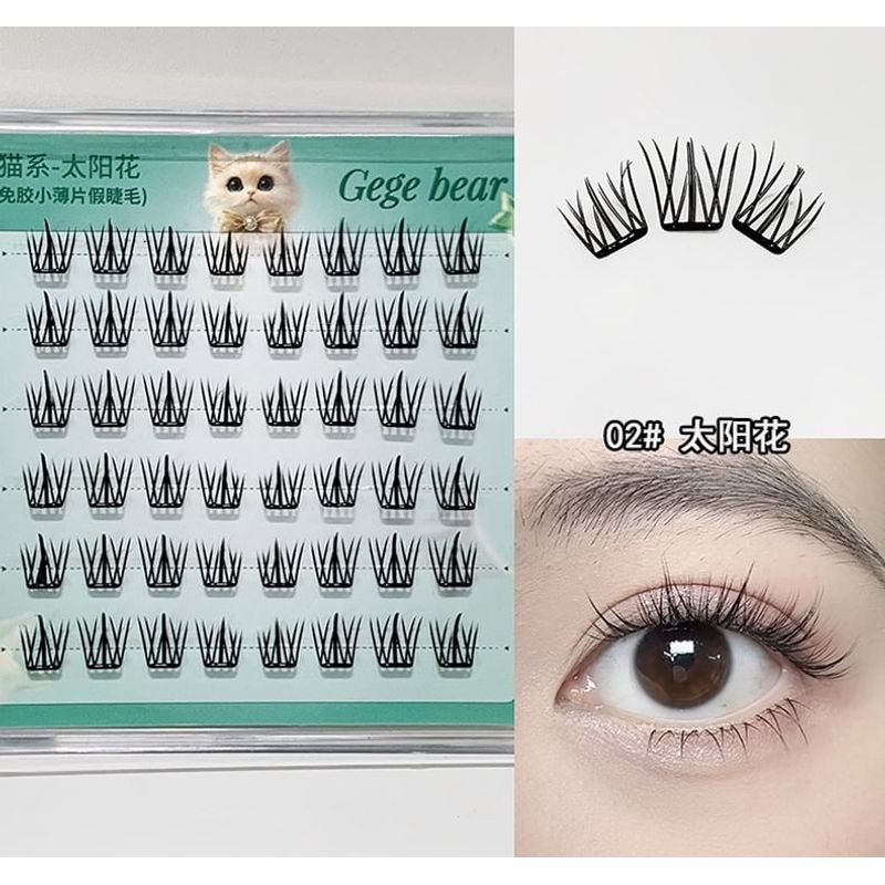 Stapi - Glue-free Multipack False Eyelashes Cluster (Various Designs)