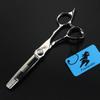 6.0 Inch Xc-13 Seamless Double-Sided Teeth, Hair Scissors, Hair Scissors, Tooth Scissors, Thin Scissors, Double-Sided Teeth