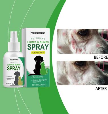 Pet Care Spray for Cats and Dogs Relieve Skin Discomfort Pampering Pet Care Spray