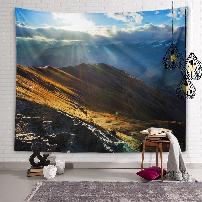 Volcanic Lava Eruption Landscape Wall Decor Tapestry Room Wall Art Personality Tapestry Living Room Bedroom Home Decor Tapestry