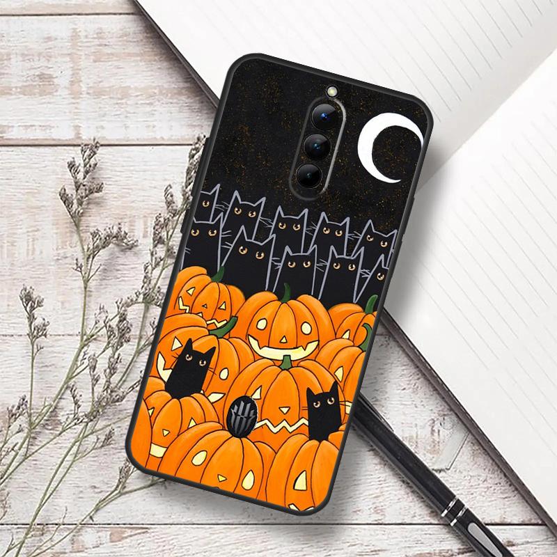 Halloween Pumpkin Horror Case For ZTE Nubia Red Magic 7S 6S 7 Pro RedMagic 10 Air 8S 9S 10S 8 9 10 11 Pro Plus Funda