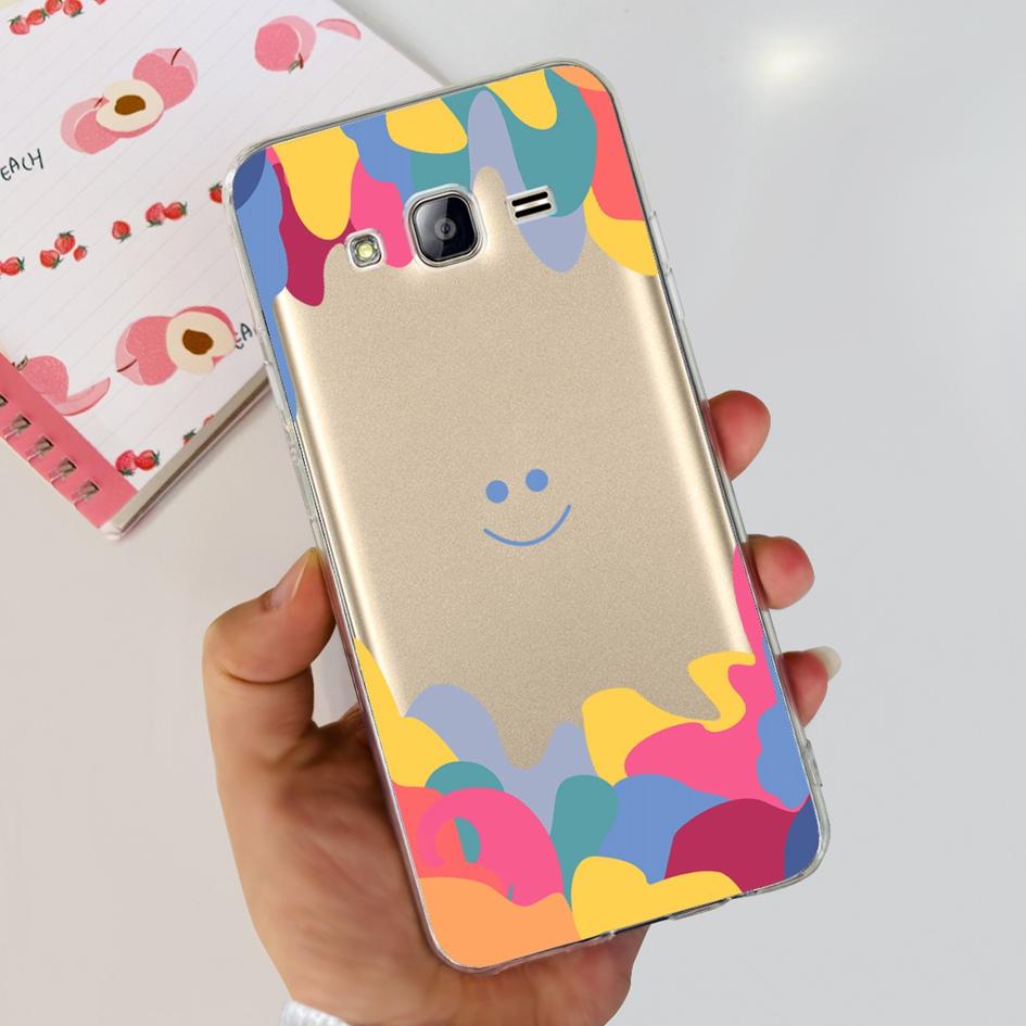 For Samsung Galaxy Grand Prime Case G530 G530H G531 G531H G531F SM-G531F Clear Cover Fashion Flower Soft TPU Silicone Phone Case