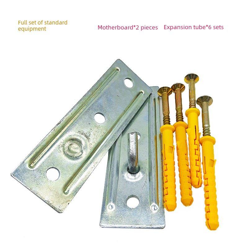 Electric Water Heater Round Hook Mounting Plate Installation Mockup with a Load Capacity of 80L, Water Heater Bracket Fixed on Hollow Wall Hook
