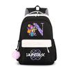 Large Capacity Schoolbag with Shoulder Strap; Student Three-piece Pencil Case Set