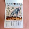 Mittelalterlicher Katzenkalender 2025 Seltsame Mittelalterliche Katzen Wandkalender 2025 Hässliche Mittelalterliche Katzen Kalender 12 Monate Januar bis Dezember
