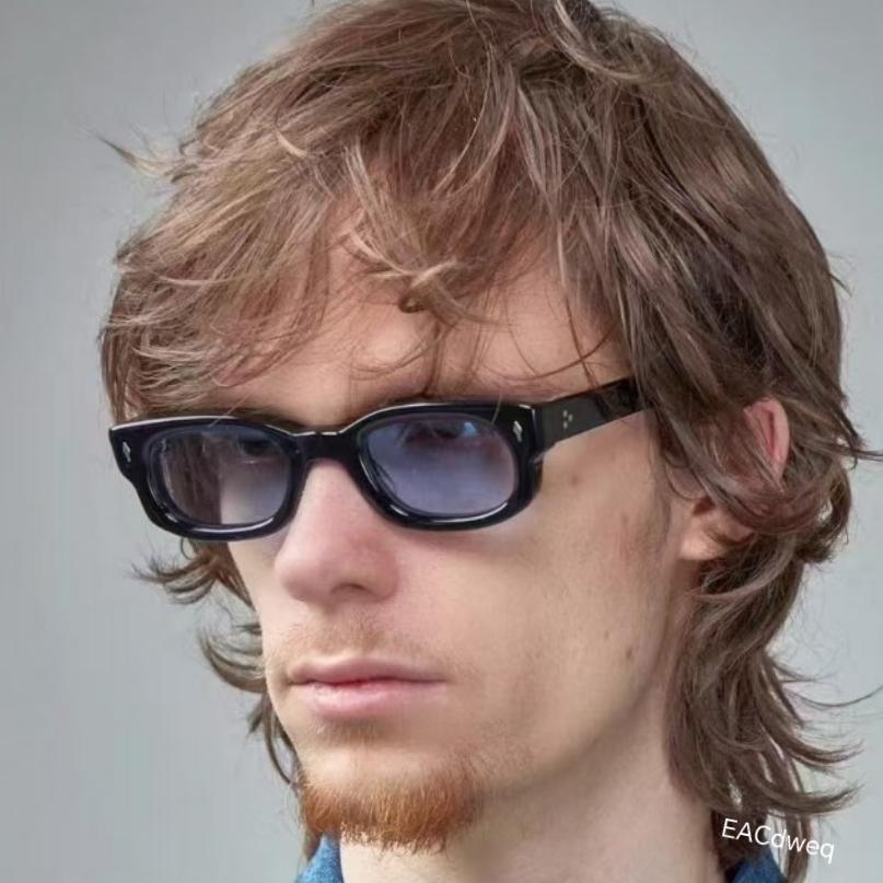 Yiran Health & Beauty Men's New Small Frame Vintage Sunglasses For Ladies Sun Glasses Luxury Designer Glasses Popular Punk Driving Shades Cm