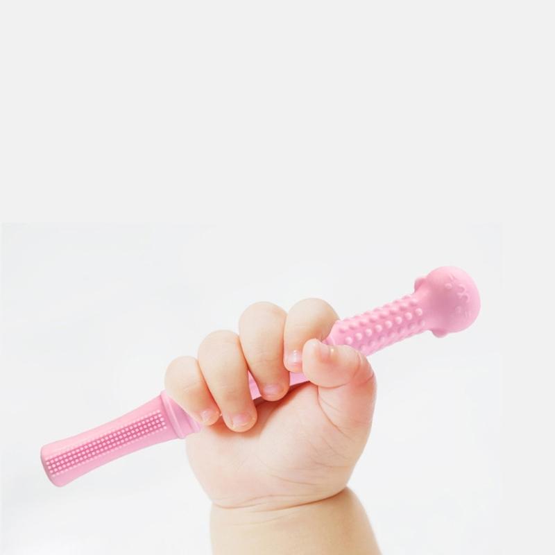 Baby Molars Baby Teether Toys Chew Straws Toy Hollow Teether Tubes Teething Relief Baby Teether Chew Tube 6'' In Length