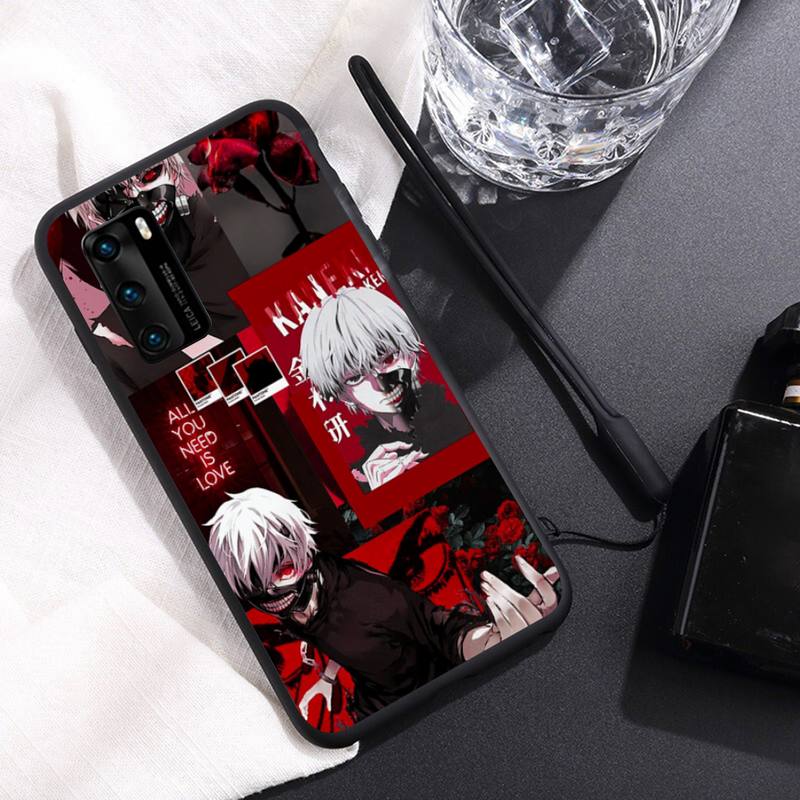 Japan Tokyo Ghoul Phone Case For Huawei Y6 Y7 Y9 Prime 2019 Y9s Mate 10 20 40 Pro Lite Nova 5t Silicone Cover