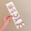 2022 Winter Korean Style Metal Hair Clip for Girls - Trendy Bangs Hairpin and Side Clip Hair Accessories